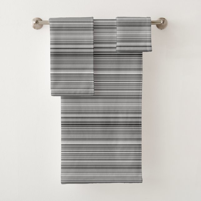 Conjunto De Toalhas Cinzas bonitas (Insitu)