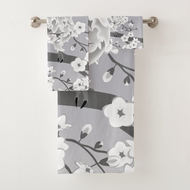 Conjunto De Toalhas Cinzas de taruga (Insitu)