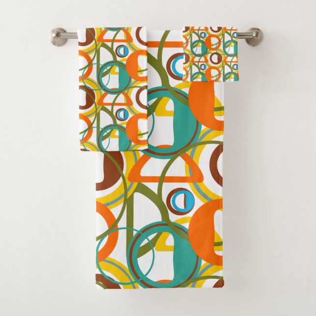 Conjunto De Toalhas Círculos, Círculos (Insitu)