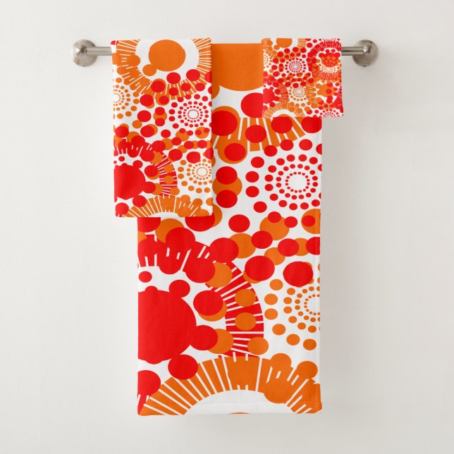 Conjunto De Toalhas Círculos, Círculos em Todos os lugares (Insitu)
