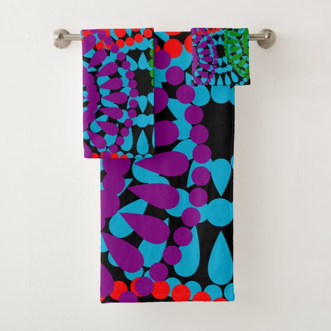 Conjunto De Toalhas Círculos grandes (Insitu)