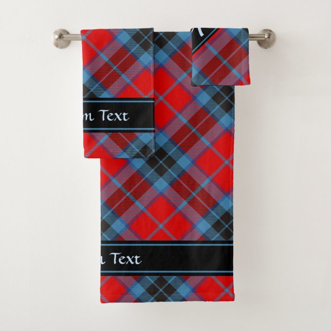 Conjunto De Toalhas Clan MacTavish Tartan (Insitu)