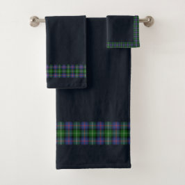 Conjunto De Toalhas Clan Sutherland Tartan