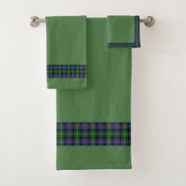 Conjunto De Toalhas Clan Sutherland Tartan