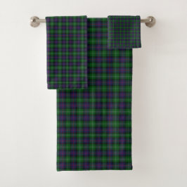Conjunto De Toalhas Clan Sutherland Tartan Xadrez