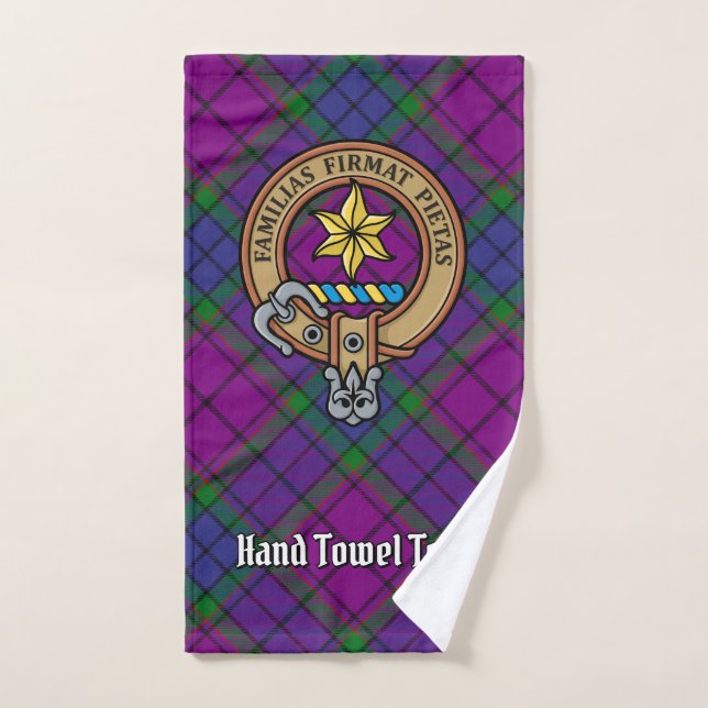 Conjunto De Toalhas Clan Wardlaw sobre Tartan (Toalha de mão)