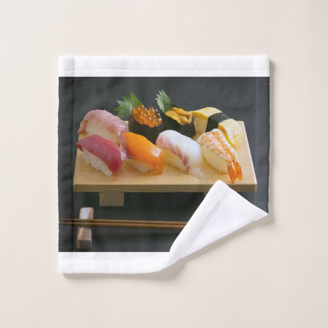 Conjunto De Toalhas Classic Sushi Towel Set – Japanese Harmony (Pano de lavar)