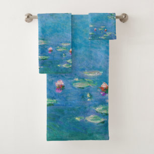 Conjunto De Toalhas Claude Monet - Lírios Água 1906