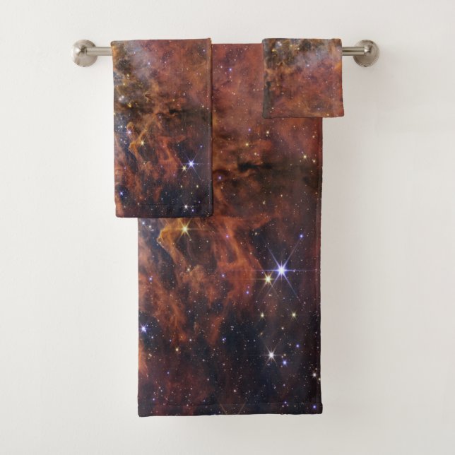 Conjunto De Toalhas Clipes Cósmicos Carina Nebula Space Telescope (Insitu)