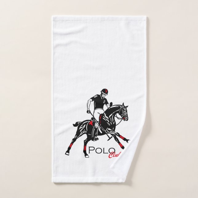 Conjunto De Toalhas clube desportivo equestre (Toalha de mão)