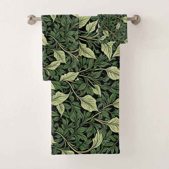 Conjunto De Toalhas Cluster de Vinhas em Sombras de Verde (Insitu)