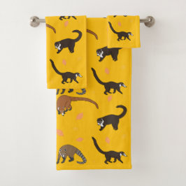 Conjunto De Toalhas Coatis