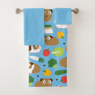 Conjunto De Toalhas Cobaias e seus deleites