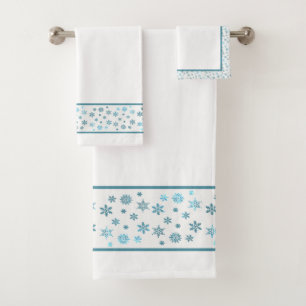 Conjunto De Toalhas Cobertura de neve