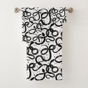 Conjunto De Toalhas Cobras Boho