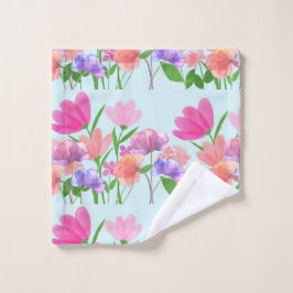 Conjunto De Toalhas cobrir do interruptor luminoso de padrão floral