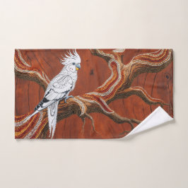 Conjunto De Toalhas Cockatiel aborígene australiano
