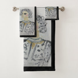 Conjunto De Toalhas Coco Famous Paris Designer