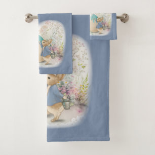 Conjunto De Toalhas coelhinho de páscoa