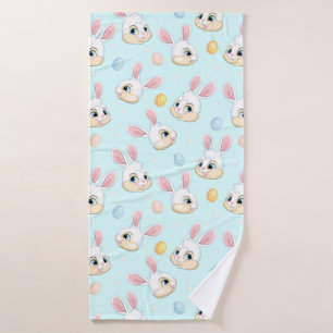 Conjunto De Toalhas Coelhos de páscoa