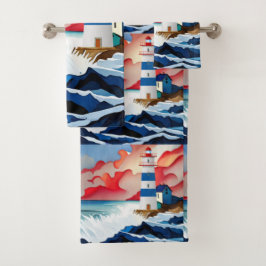 Conjunto De Toalhas Coleção de Faróis