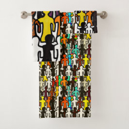 Conjunto De Toalhas Coleção de Igualdade Racial