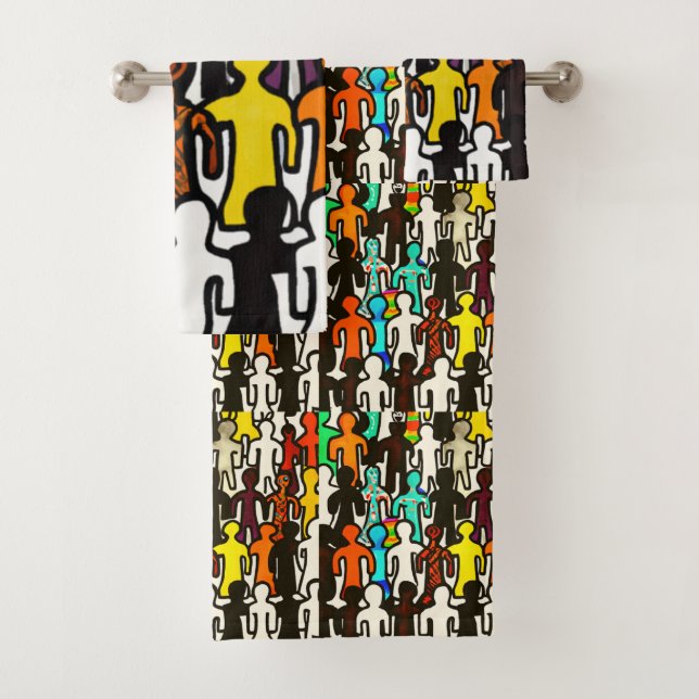 Conjunto De Toalhas Coleção de Igualdade Racial (Insitu)