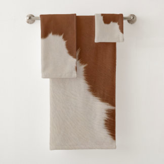 Conjunto De Toalhas Coleção de Luxo Elegante e Tendência em Couro de V
