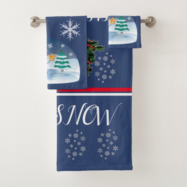 CONJUNTO DE TOALHAS COLEÇÃO DE NATAL DE SUZANNE ELIZABETH (Insitu)