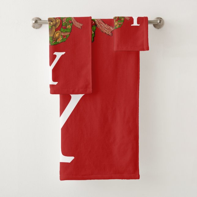Conjunto De Toalhas Coleção de Natal Suzanne Elizabeth (Insitu)