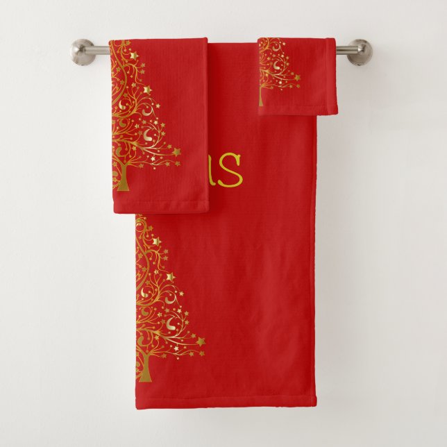 Conjunto De Toalhas Coleção de Natal Suzanne Elizabeth (Insitu)