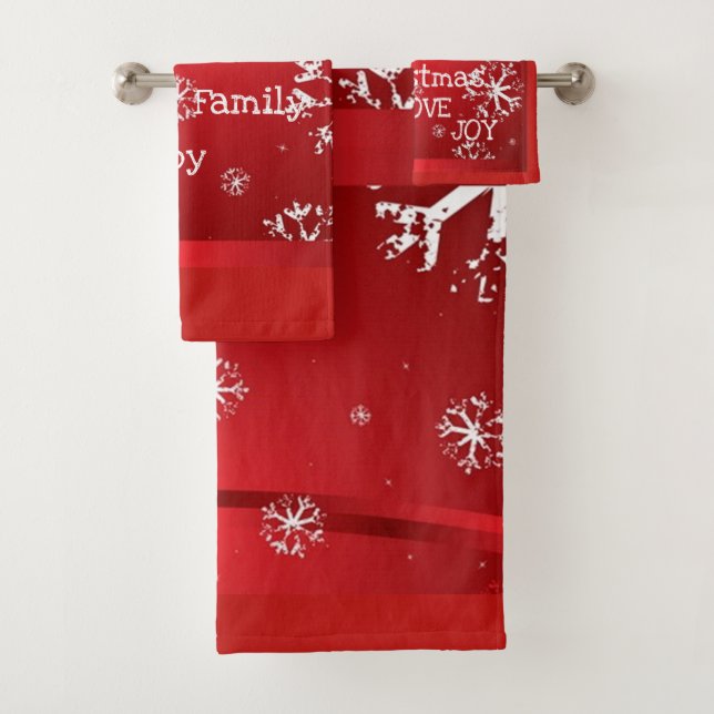 Conjunto De Toalhas Coleção de Natal Suzanne Elizabeth Feriado (Insitu)