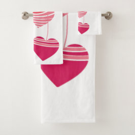 Conjunto De Toalhas Coleção de presentes de amor