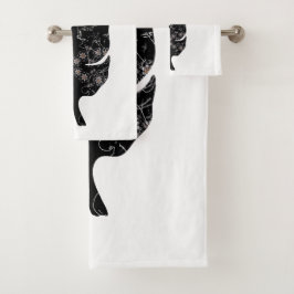 Conjunto De Toalhas Coleção de Revival da Floresta Tropical