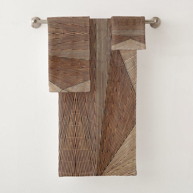 Conjunto De Toalhas Coleção de Torres Cozy Bath: Designs de tendências (Insitu)