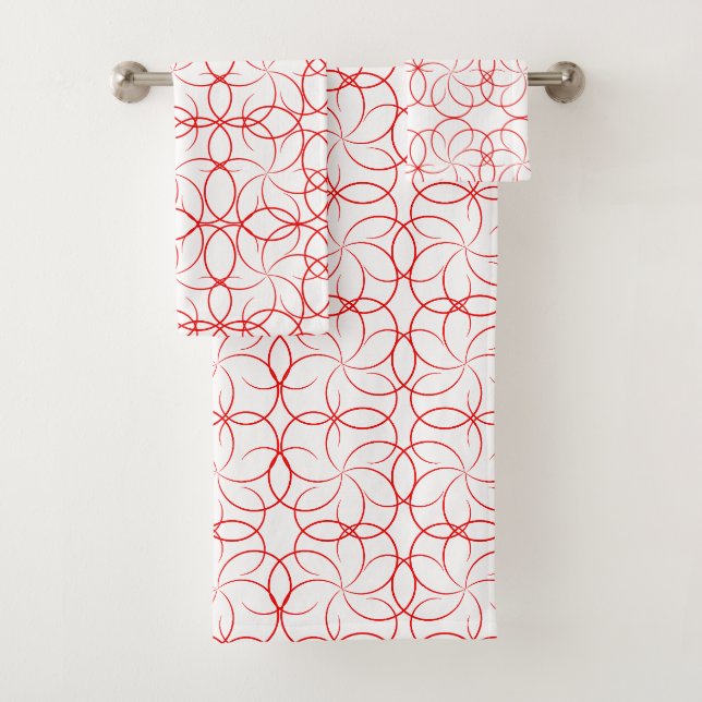 Conjunto De Toalhas Coleção de Torres Cozy Bath: Designs de tendências (Insitu)