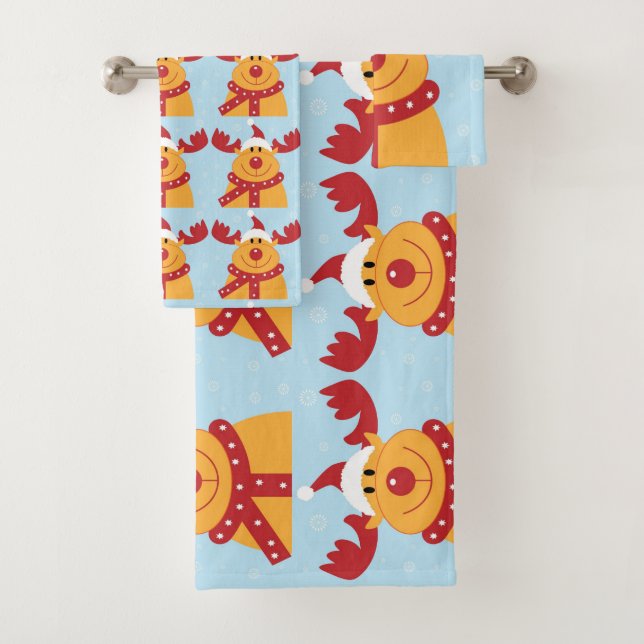 Conjunto De Toalhas Coleção de Torres Cozy Bath: Designs de tendências (Insitu)