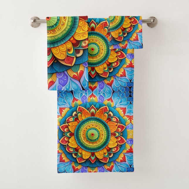 Conjunto De Toalhas Coleção Hindu Holiday (Insitu)