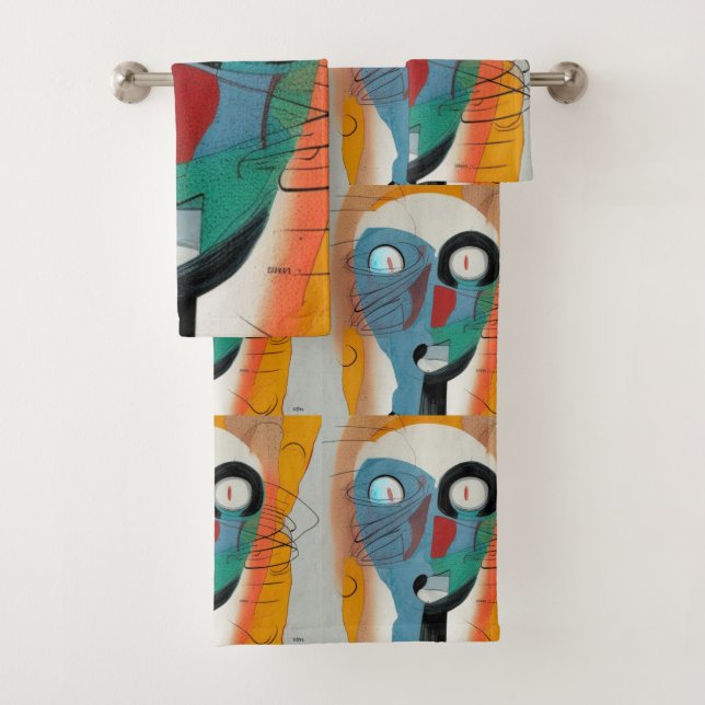 Conjunto De Toalhas Coleção Marciana (Insitu)