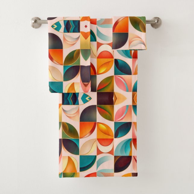 Conjunto De Toalhas Coleção Popular de Pares de Abstrato (Insitu)