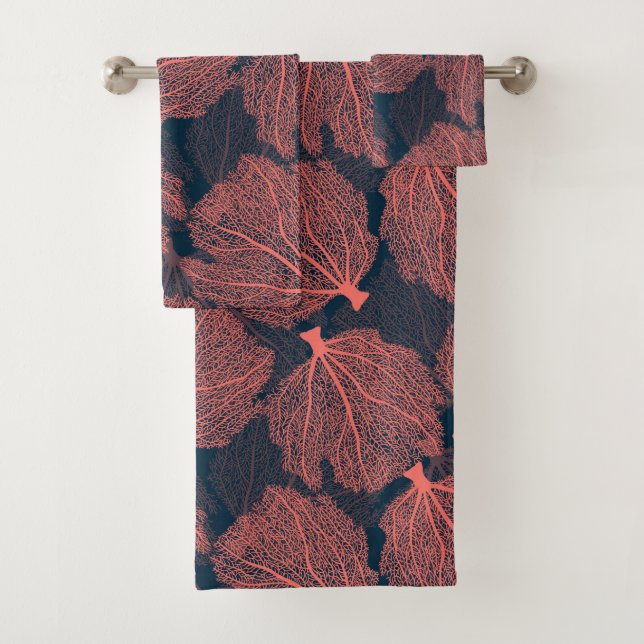 Conjunto De Toalhas Colral viva do ventilador (Insitu)