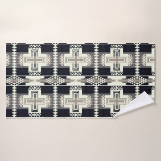 Conjunto de Toalhas com Desenho Nativo Americano P