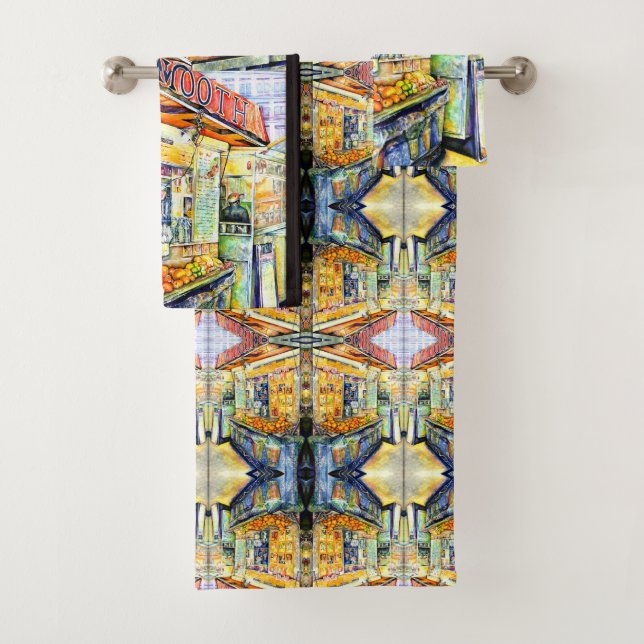 Conjunto De Toalhas Coma, Nova Iorque (Insitu)