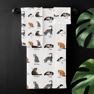 Conjunto De Toalhas Comandos Cat