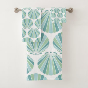 Conjunto De Toalhas Conchas