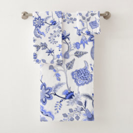 Conjunto De Toalhas Condado de French Blue