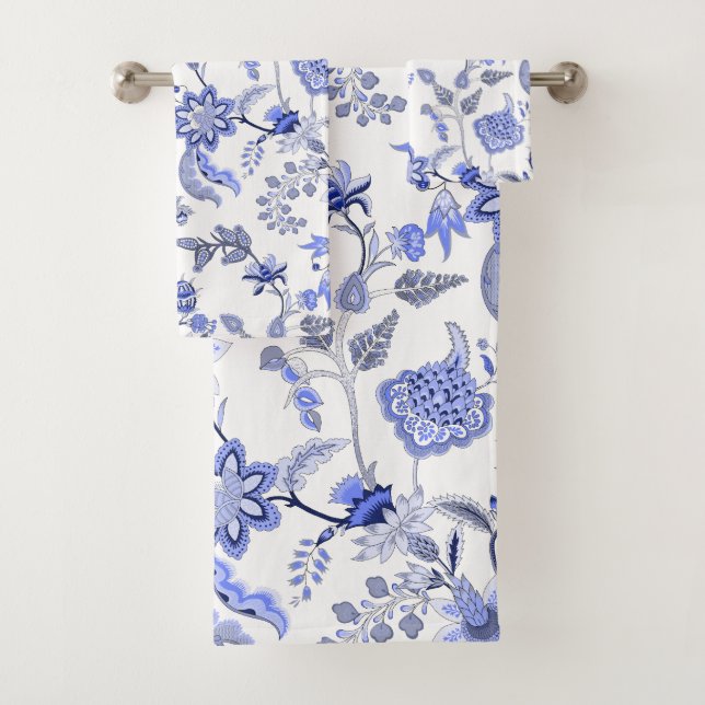 Conjunto De Toalhas Condado de French Blue (Insitu)