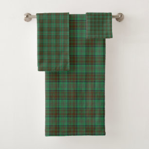 Conjunto De Toalhas Condado de Irish County Dublin Tartan Bath Towel S