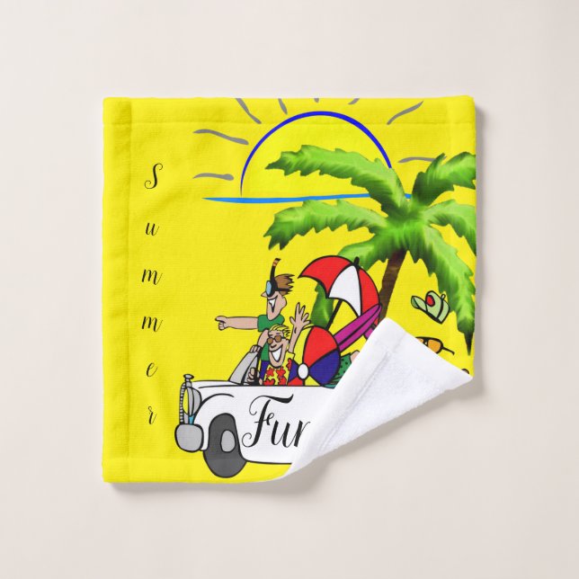 Conjunto De Toalhas Conjuntos de Torres de Banheiro de Palma de Praia  (Pano de lavar)