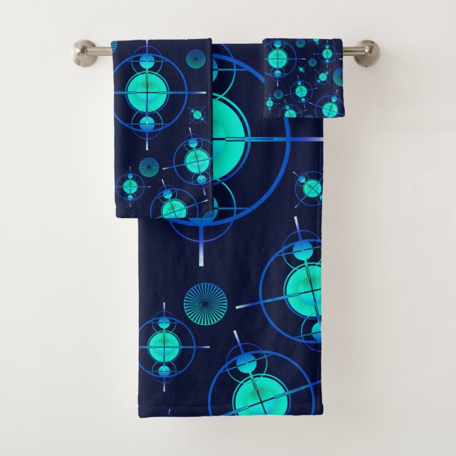 Conjunto De Toalhas Connected Minds Pattern 2 (Insitu)